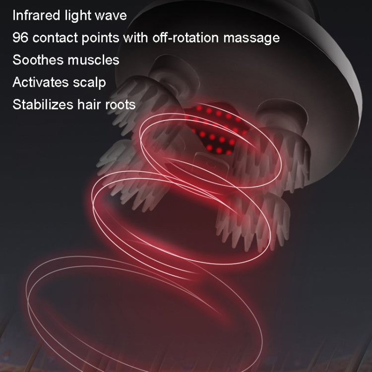 MAH02 Smart Head Massage Wireless Kneading Massager(Silver) - Massage & Relaxation by PMC Jewellery | Online Shopping South Africa | PMC Jewellery