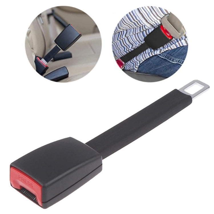 25cm Car Seat Belt Extension Snap Button, Color: Black - Seat Belts & Padding by PMC Jewellery | Online Shopping South Africa | PMC Jewellery | Buy Now Pay Later Mobicred