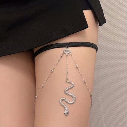 Layered Thigh Chain Women Body Chain, Color: SKU2555 White - Anklets by PMC Jewellery | Online Shopping South Africa | PMC Jewellery