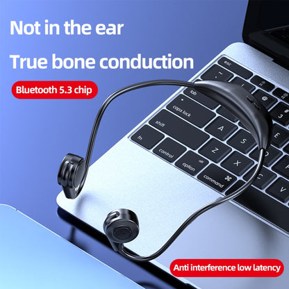 M2 Bone Conduction Earphones Running Stereo To Ear Bluetooth Earphones(Black) - Neck-mounted Earphone by PMC Jewellery | Online Shopping South Africa | PMC Jewellery