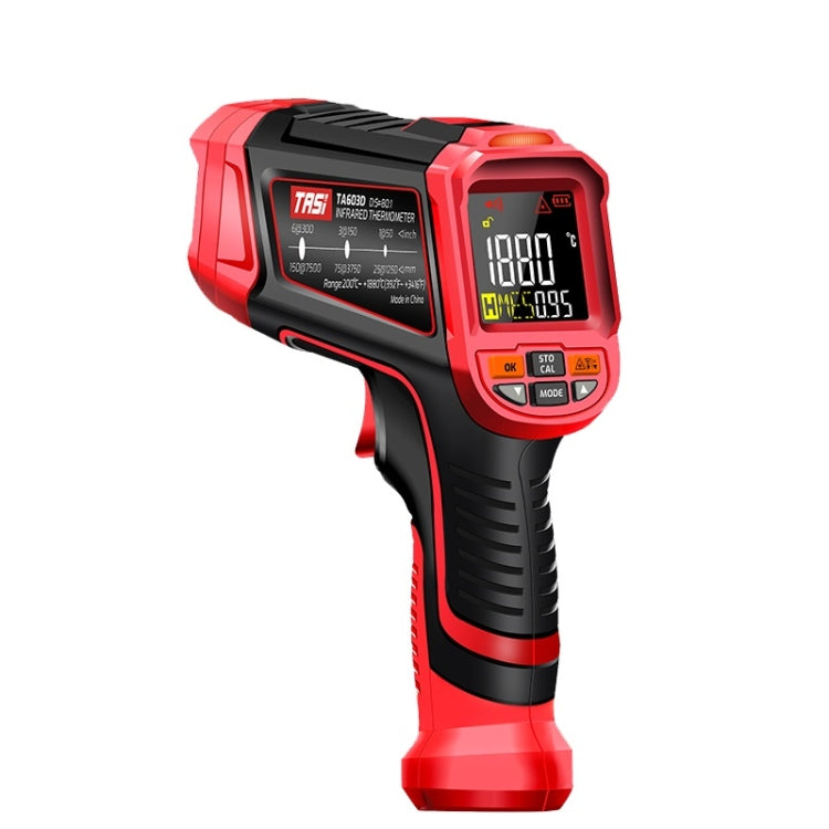 TASI TA603D -32-1880 degrees Celsius Color Screen Infrared Thermometer Industrial Electronic Thermometer - Thermostat & Thermometer by TASI | Online Shopping South Africa | PMC Jewellery | Buy Now Pay Later Mobicred