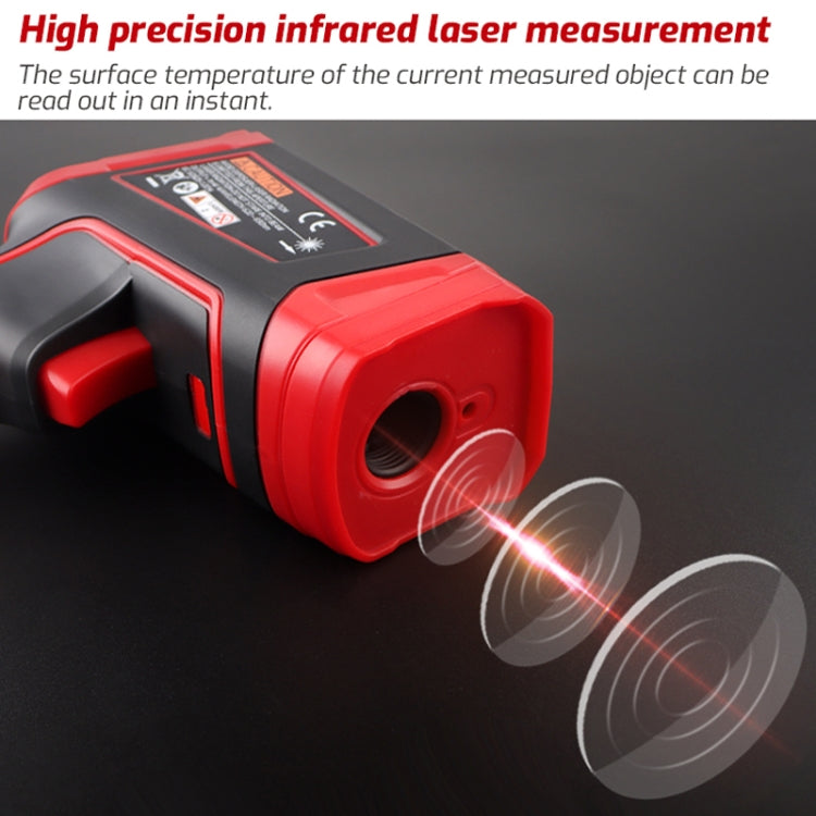 TASI TA603E -32-2200 degrees Celsius Color Screen Infrared Thermometer Industrial Electronic Thermometer - Thermostat & Thermometer by TASI | Online Shopping South Africa | PMC Jewellery | Buy Now Pay Later Mobicred