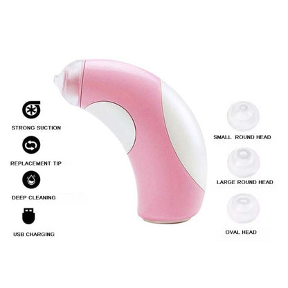 Remover Blackhead Pore Acne Cleaning Instrument(Pink) - Cleanser by PMC Jewellery | Online Shopping South Africa | PMC Jewellery