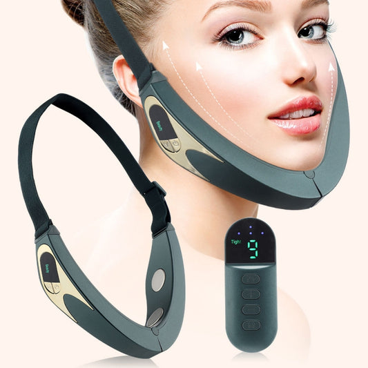 Microcurrent EMS Face Thinning Instrument Smart Red Blue Color Light Skin Rejuvenation Beauty Instrument(Green) - Beauty Instrument by PMC Jewellery | Online Shopping South Africa | PMC Jewellery