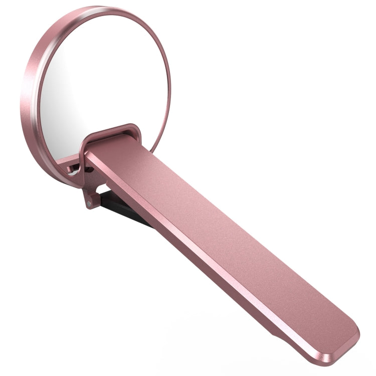 Aluminum Alloy Mobile Phone Bracket Ultra-thin Rotating Back Stick Lollipop Mirror Bracket(Pink) - free shipping - PMC TechLife - Order now!