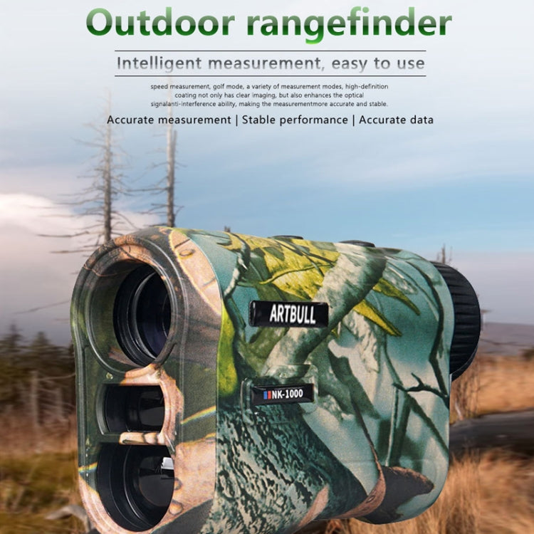 ARTBULL NK-1000 Camouflage Golf Rangefinder Rechargeable Telescope, Random Color Delivery - free shipping - PMC TechLife - Order now!