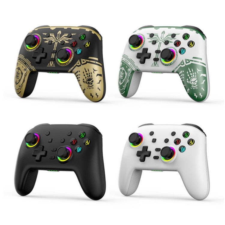 Wireless Bluetooth Somatosensory Vibration Gamepad for Nintendo Switch/Switch PRO, Color: Black Gold - Gamepads by PMC TechLife | Online Shopping South Africa | PMC TechLife