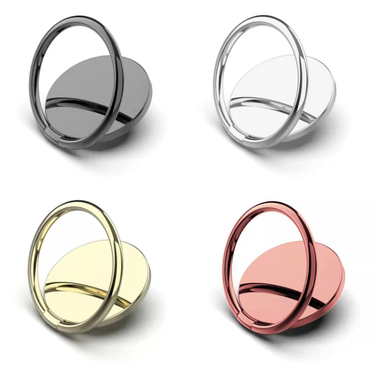 Full Metal Bracket 360 Degree Rotating Magnetic Phone Ring Buckle(Gold) - Ring Holder by PMC TechLife | Online Shopping South Africa | PMC TechLife
