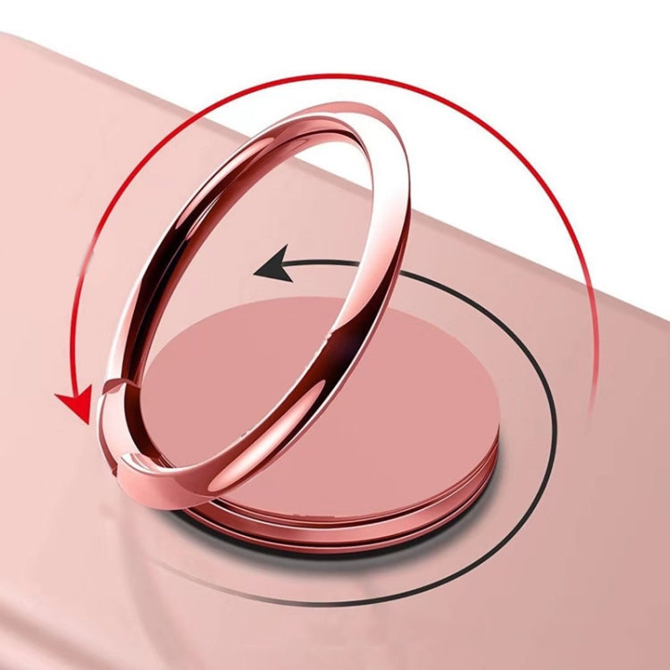 Full Metal Bracket 360 Degree Rotating Magnetic Phone Ring Buckle(Gold) - Ring Holder by PMC TechLife | Online Shopping South Africa | PMC TechLife