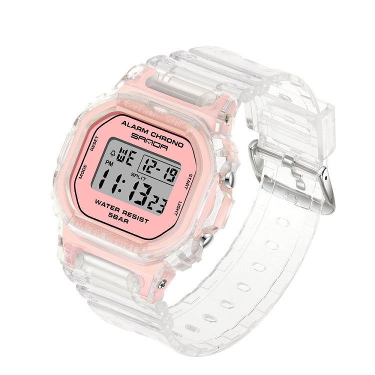 SANDA 2009 Multifunctional Sports Waterproof Calendar Watch(Cherry) - Sport Watches by SANDA | Online Shopping South Africa | PMC Jewellery