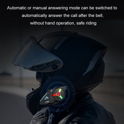 KUQIBAO Motorcycle Helmet Built-in Waterproof Bluetooth Earphone(Hard Microphone) - Motorcycle Walkie Talkie by KUQIBAO | Online Shopping South Africa | PMC Jewellery | Buy Now Pay Later Mobicred