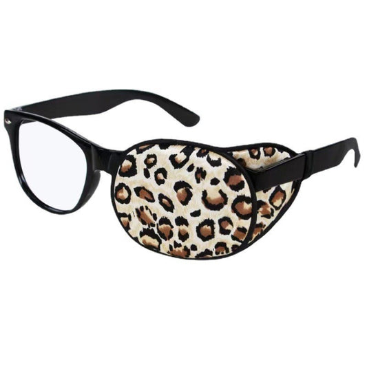 Children Silk Blackout Monocular Strabismus Training Corrective Eye Mask, Color: Leopard Print - Glasses Accessories by PMC Jewellery | Online Shopping South Africa | PMC Jewellery