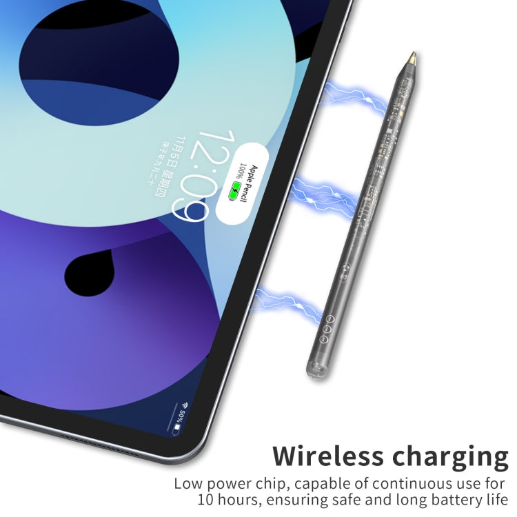 AhaStyle PE03 For iPad 2018-2022 Series Fast Charging Long Standby Transparent Touch Screen Pen - free shipping - PMC TechLife - Order now!