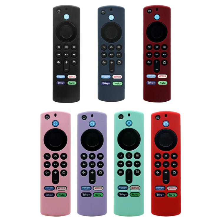 2pcs Remote Control Case For Amazon Fire TV Stick 2021 ALEXA 3rd Gen With Airtag Holder(Mint Green) - Remote Control Covers by PMC TechLife | Online Shopping South Africa | PMC TechLife