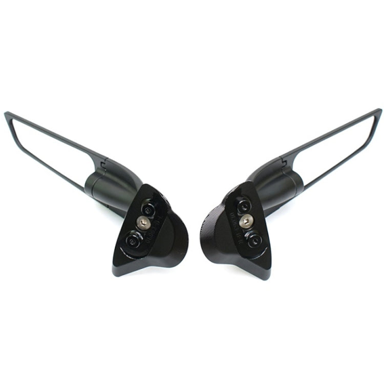 For YAMAHA YZF-R6/R7 Motorcycle Fixed Wing Reflector(Black) - Side Mirrors by PMC Jewellery | Online Shopping South Africa | PMC Jewellery