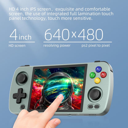 ANBERNIC RG405M Handheld Game Console 4 Inch IPS Touch Screen Aluminum Alloy Android 12 System 128G+128G 3100+Games(Gray) - Pocket Console by ANBERNIC | Online Shopping South Africa | PMC Jewellery | Buy Now Pay Later Mobicred