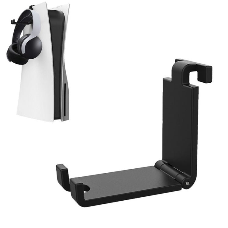 iplay HBP-266 For Sony PS5 Game Console Headphone Storage Side Rack Gamepad Hanger(Black) - free shipping - PMC TechLife - Order now!