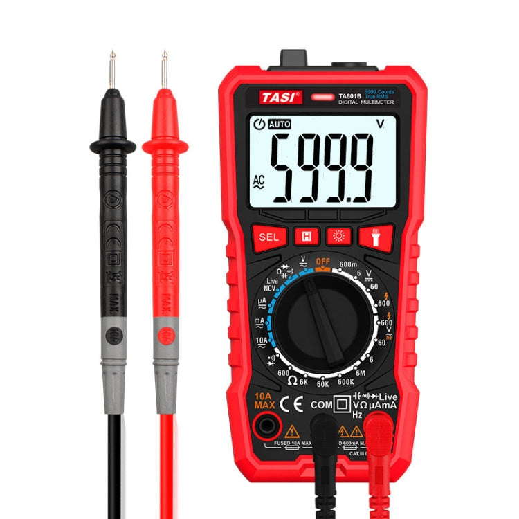 TASI TA801B Automated Manual Integral Digital Multimeter High Precision Digital Display Ammeter - Digital Multimeter by TASI | Online Shopping South Africa | PMC Jewellery | Buy Now Pay Later Mobicred