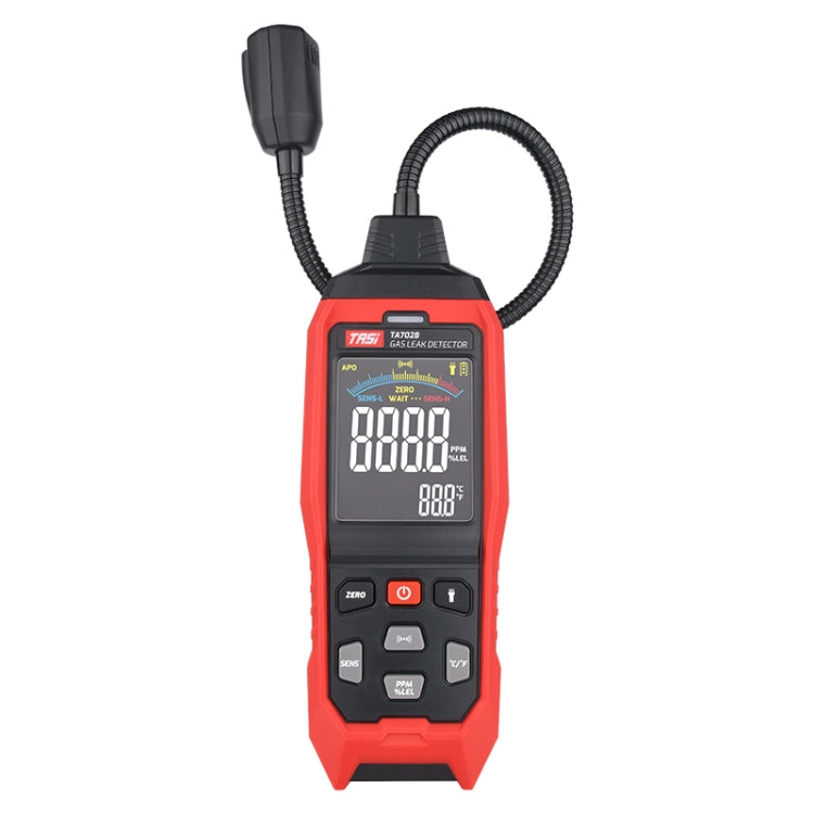 TASI TA702B Simulation Bar+Digital Display Cumbelo Gas Detector Portable Gas Testing Instrument Natural Gas Discovery Detective - Gas Monitor by TASI | Online Shopping South Africa | PMC Jewellery | Buy Now Pay Later Mobicred