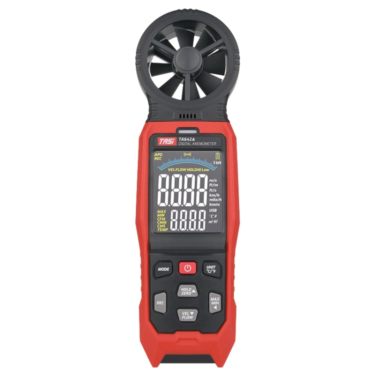 TASI TA642A Portable Digital Wind Speed Meter Air Volume Tester - Tachometers & Anemometer by TASI | Online Shopping South Africa | PMC Jewellery | Buy Now Pay Later Mobicred