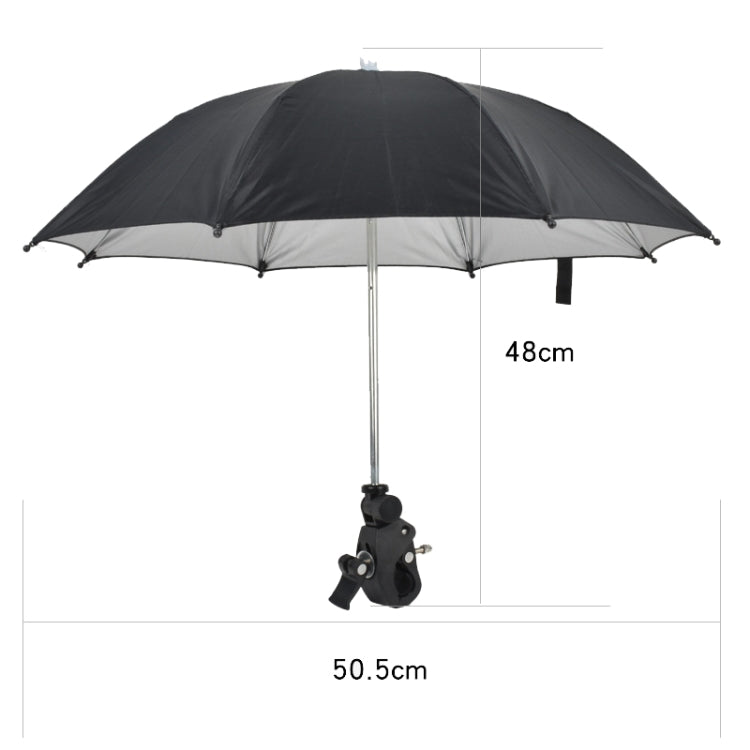 50cm Camera Umbrella Sunshade Adjustable Mobile Phone Parasol With Clip -  by PMC Jewellery | Online Shopping South Africa | PMC Jewellery