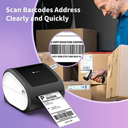 Phomemo D520-BT Bluetooth Thermal Shipping Label Printer Wireless Desktop Printer For Barcode Address Labels, Size: EU(Pink White) - Printer by Phomemo | Online Shopping South Africa | PMC Jewellery | Buy Now Pay Later Mobicred