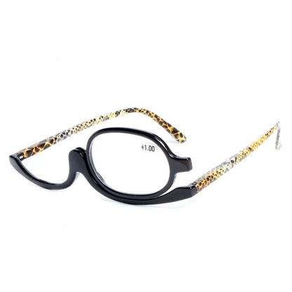 Makeup Presbyopic Glasses Monolithic Reading Glass Magnifying Glass, Degree: +200(Black) - Presbyopic Glasses by PMC Jewellery | Online Shopping South Africa | PMC Jewellery