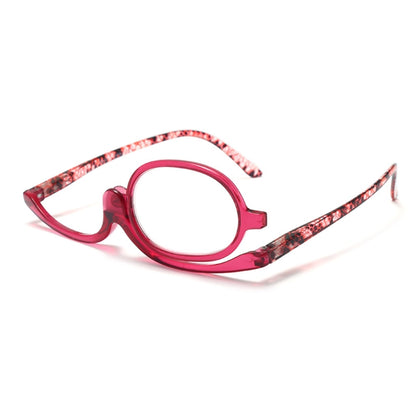 Makeup Presbyopic Glasses Monolithic Reading Glass Magnifying Glass, Degree: +250(Red) - Presbyopic Glasses by PMC Jewellery | Online Shopping South Africa | PMC Jewellery