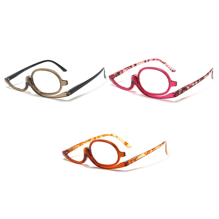 Makeup Presbyopic Glasses Monolithic Reading Glass Magnifying Glass, Degree: +350(Black) - Presbyopic Glasses by PMC Jewellery | Online Shopping South Africa | PMC Jewellery