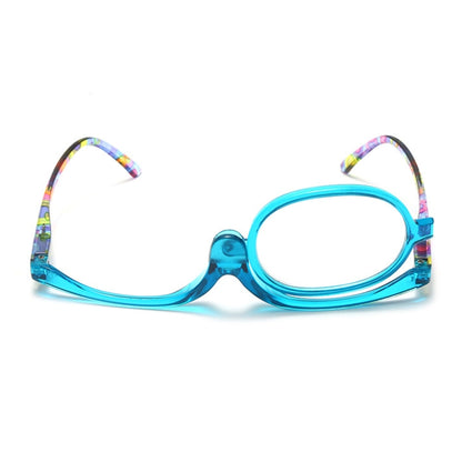 Makeup Presbyopic Glasses Monolithic Reading Glass Magnifying Glass, Degree: +250(Light Blue) - Presbyopic Glasses by PMC Jewellery | Online Shopping South Africa | PMC Jewellery