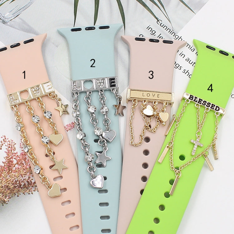 Watch Silicone Watch Band Decoration Ring Diamond Series Decoration Buckle(2) - free shipping - PMC TechLife - Order now!