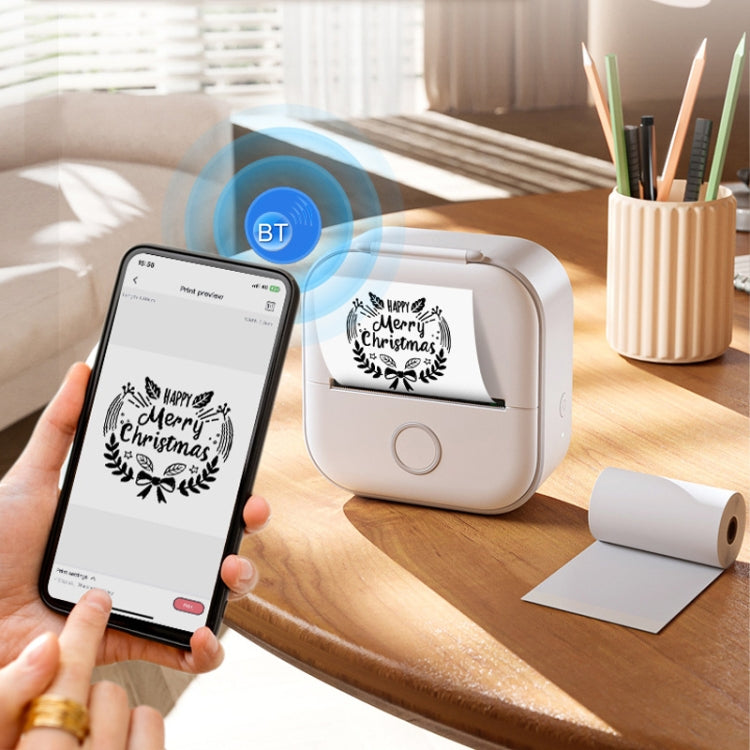 Phomemo T02 Gift Box Phone Bluetooth Mini Printer Photo Thermal Printer Family Student Wrong Question Printer(Pink) - free shipping - PMC TechLife - Order now!