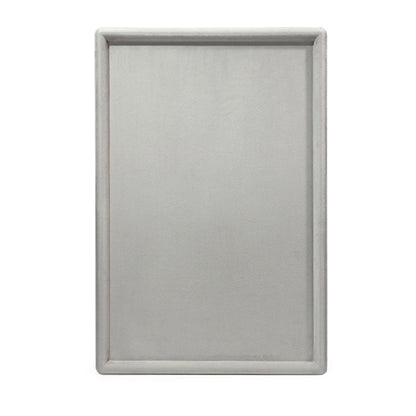 45x30x1.8cm Jewelry Tray Ring Rectangular Empty Plate Earrings Necklace Jewelry Display Plate(Gray) - Jewelry Storages by PMC Jewellery | Online Shopping South Africa | PMC Jewellery