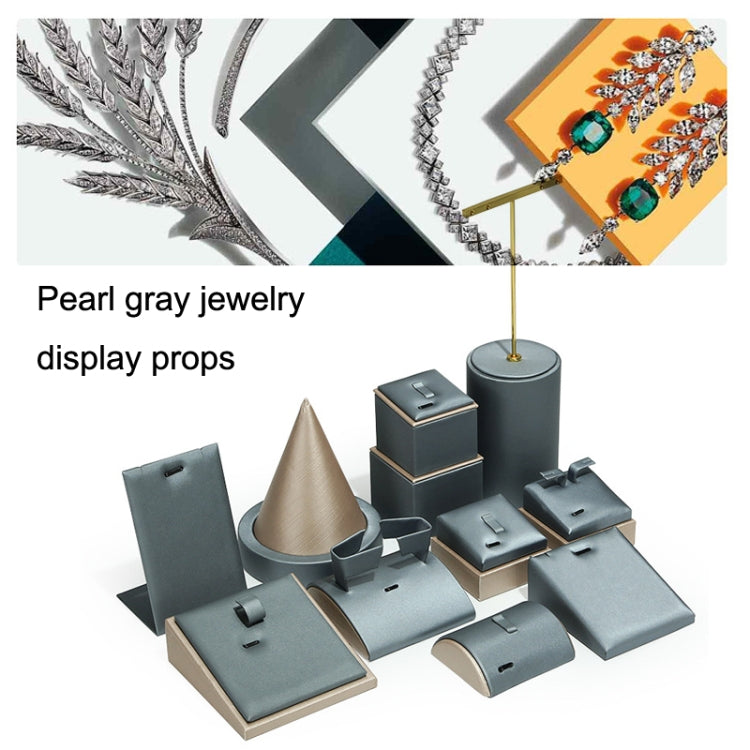 Pearl Gray Jewelry Bracelet Earrings Display Stand Set 3 - Jewelry Storages by PMC Jewellery | Online Shopping South Africa | PMC Jewellery