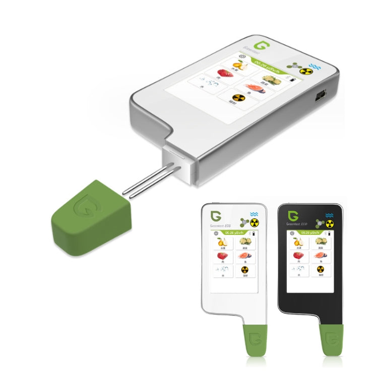 Greentest ECO6 Vegetable, Fruit, Meat Food Nitrate Water Quality Nuclear Radiation Environmental Detector, EU Plug(Black) - free shipping - PMC TechLife - Order now!
