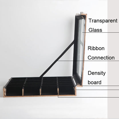 Jewelry Accessories Storage Box Jewelry Case Transparent Ring Bracelet Display Case, Color: Dual-use Box - Jewelry Storages by PMC Jewellery | Online Shopping South Africa | PMC Jewellery