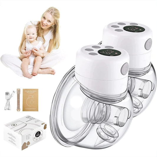 S12 Double Electric Wearable Breast Pump With 2 Modes & 9 Levels Suction Adjustable - Pregnancy & Maternity by PMC Jewellery | Online Shopping South Africa | PMC Jewellery