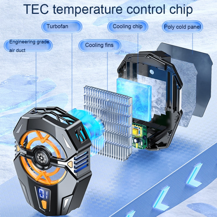 J20 Three-speed Adjustable Semiconductor Refrigeration Mobile Phone Radiator, Style: Basic Model - Cooling Fan Radiator by PMC TechLife | Online Shopping South Africa | PMC TechLife