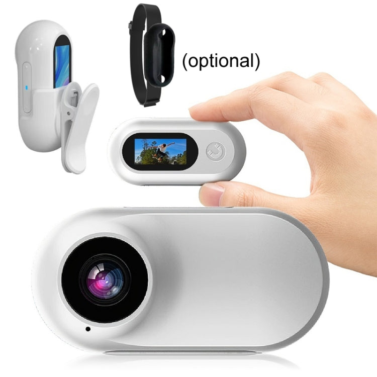 Magnetic Thumb Camera Portable HD Camera For Outdoor Cycling, Model: Standard+Pet Silicone Collar - free shipping - PMC TechLife - Order now!
