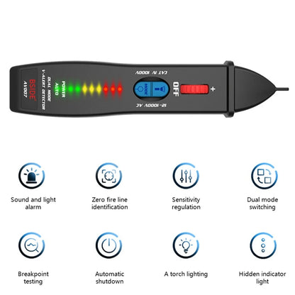 BSIDE AVD07 Smart Dual Mode Electric Pen Non-Contact Break-Point Sensing AC Voltage Tester - Current & Voltage Tester by BSIDE | Online Shopping South Africa | PMC Jewellery | Buy Now Pay Later Mobicred