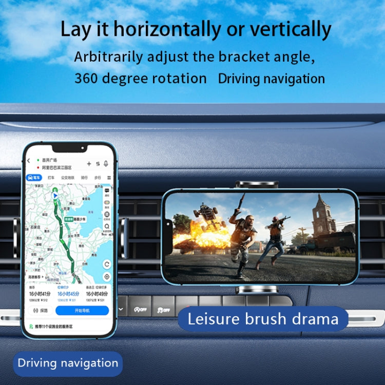 15W Car Wireless Charging Bracket Auto Induction Electric Navigation Bracket(Red) - free shipping - PMC TechLife - Order now!