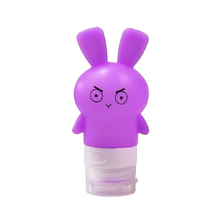 Multi-purpose Outdoor Travel Portable Bottle Squeeze Bottle Silicone Little Empty Bottle, Capacity:75ml(Purple) - Cosmetics bottle by PMC Jewellery | Online Shopping South Africa | PMC Jewellery