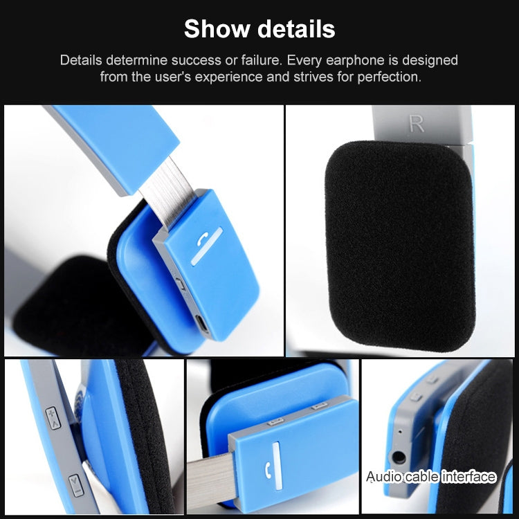 AEC BQ618 Smart Wireless Bluetooth Stereo Handsfree Earphone with Microphone, Support 3.5mm for Phone / Tablet / PSPs(white) - free shipping - PMC TechLife - Order now!
