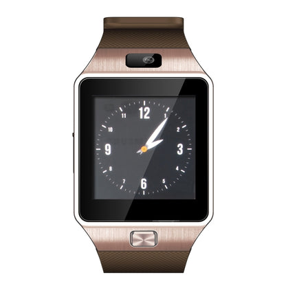 DZ09 1.56 inch Screen Bluetooth 3.0 Android 4.1 OS Above Smart Watch Phone with Bluetooth Call & Call Reminder & Sleep Monitor & Pedometer & Sedentary Reminder & Calendar & SMS & Audio and Video Player & Anti-loss Function(Gold) - Smart Watches by PMC Jewellery | Online Shopping South Africa | PMC Jewellery | Buy Now Pay Later Mobicred