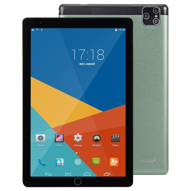 BDF P8 3G Phone Call Tablet PC, 8 inch, 2GB+32GB, Android 9.0, MTK8321 Octa Core Cortex-A7, Support Dual SIM & Bluetooth & WiFi & GPS, EU Plug(Green) - free shipping - PMC TechLife - Order now!
