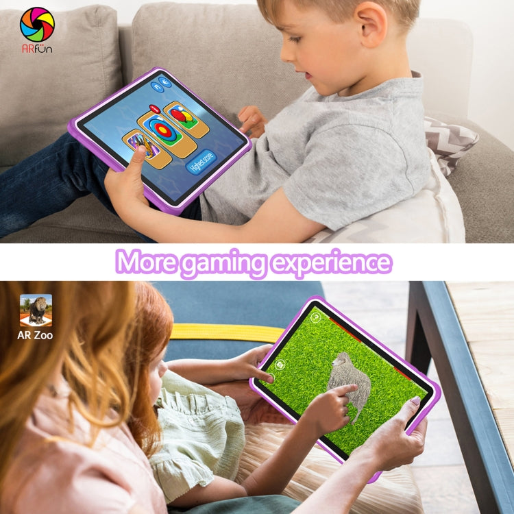 Pritom K10 Kids Tablet PC, 10.1 inch, 2GB+32GB, Android 10 Unisoc SC7731E Quad Core CPU, Support 2.4G WiFi / 3G Phone Call, Global Version with Google Play (Purple) -  by PRITOM | Online Shopping South Africa | PMC Jewellery | Buy Now Pay Later Mobicred