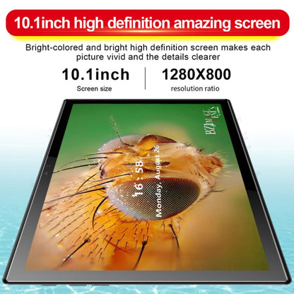 G18 4G Phone Call Tablet PC, 10.1 inch, 4GB+64GB, Android 8.0 MTK6797 Deca Core 2.1GHz, Dual SIM, Support GPS, OTG, WiFi, BT (Gold) - 10.1 inch by PMC Jewellery | Online Shopping South Africa | PMC Jewellery