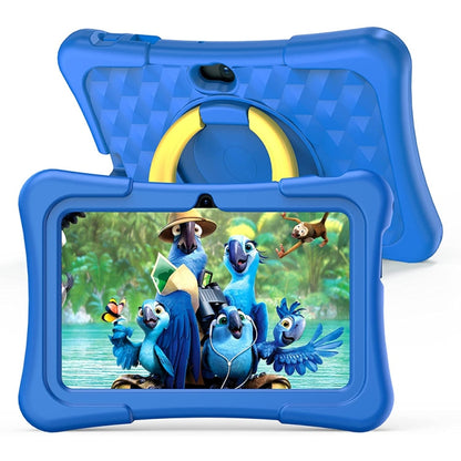 Pritom K7 Pro Kids Education Tablet PC, 7.0 inch, 2GB+32GB, Android 11 Allwinner A100 Quad Core CPU, Support 2.4G WiFi / Bluetooth / Dual Camera, Global Version with Google Play, US Plug(Blue) -  by PRITOM | Online Shopping South Africa | PMC Jewellery | Buy Now Pay Later Mobicred