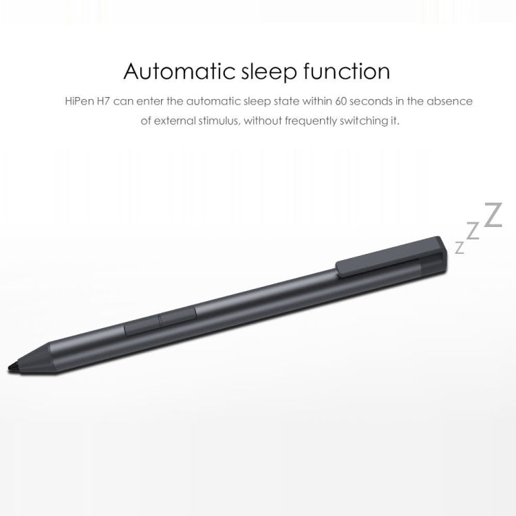 CHUWI HiPen H7 4096 Pressure Levels Sensitivity Metal Body Stylus Pen for Surpad / UBOOK X / Ubook Pro / New UBOOK / New Hi10 X / Hi10 XR / Hi10 Go (WMC0436, WMC0389, WMC0273, WMC0372, WMC0374, WMC7273, WMC0409, WMC1410)(Dark Gray) - Stylus Pen by CHUWI | Online Shopping South Africa | PMC Jewellery