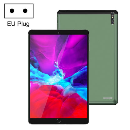 P30 3G Phone Call Tablet PC, 10.1 inch, 2GB+16GB, Android 7.0 MTK6735 Quad-core ARM Cortex A53 1.3GHz, Support WiFi / Bluetooth / GPS, EU Plug(Army Green) - 10.1 inch by PMC Jewellery | Online Shopping South Africa | PMC Jewellery
